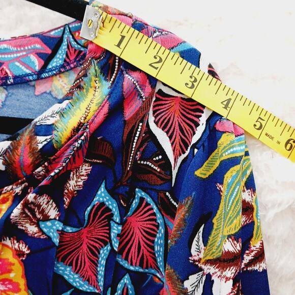 Top Size L Leaf Whimsycore Artsy Maximalist Boho Whimsycore Eclectic Grandma Y2K - Picture 8 of 15